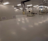 PVC防靜電地板完工！工業地坪